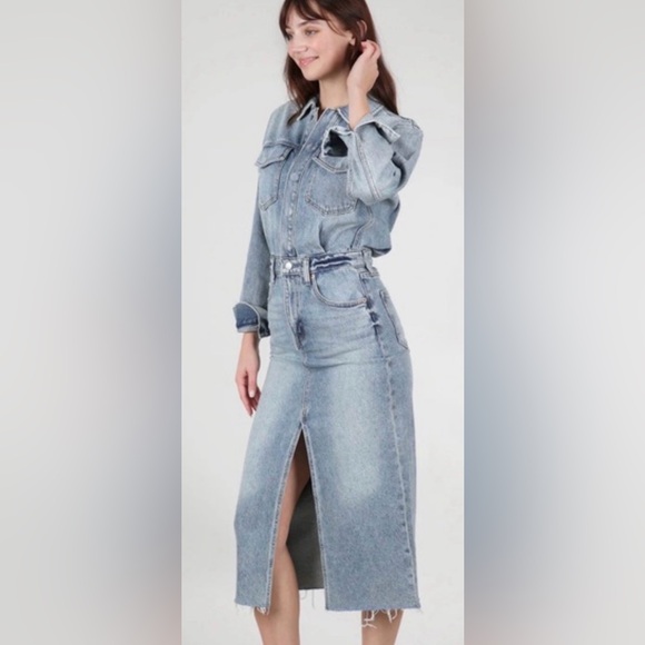 Pistola Amira Denim Dress - Picture 3 of 7